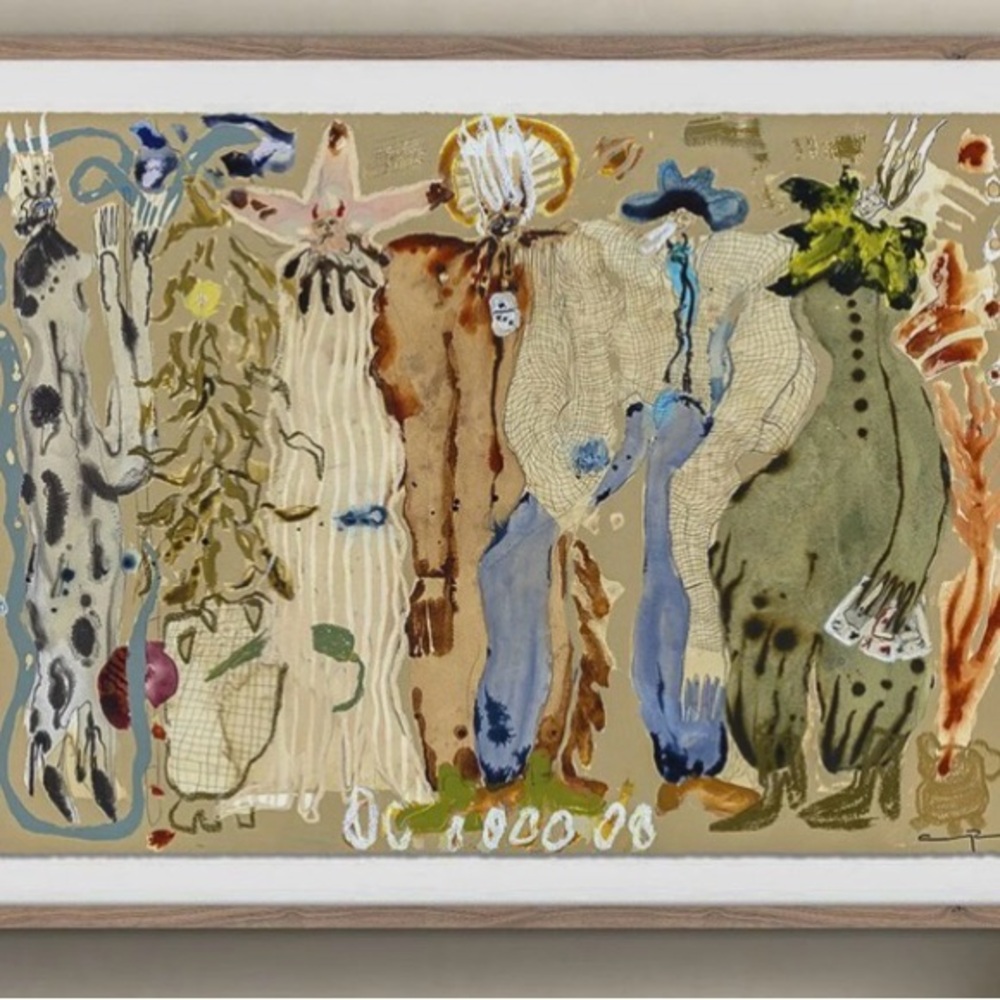 Abstract Multicolor Canvas Art